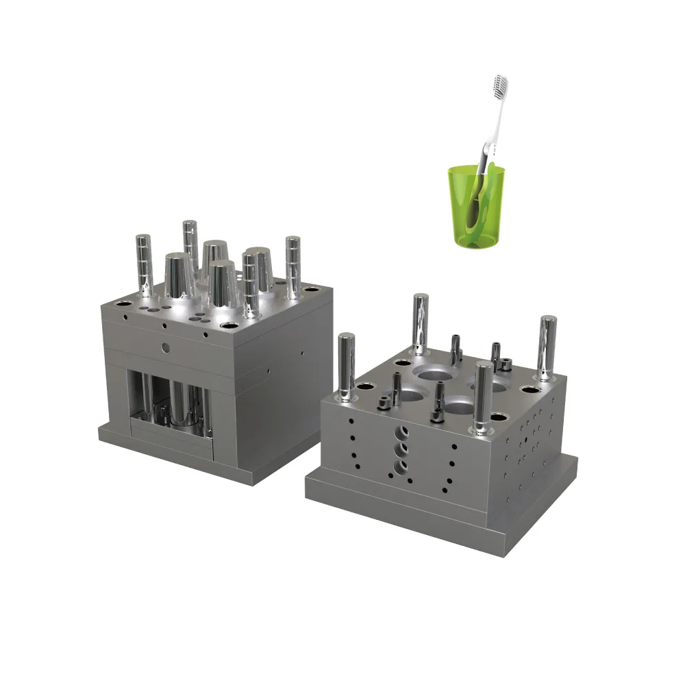 Moule à brosse à dents en plastique